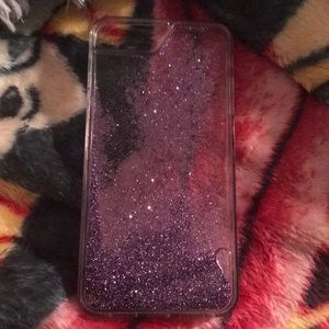 Clear moving glitter case ( iPhone 7 Plus)